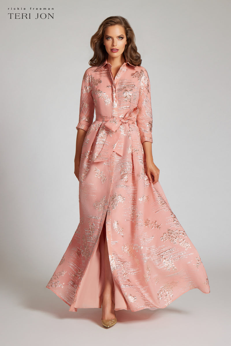 Teri jon coat clearance dress