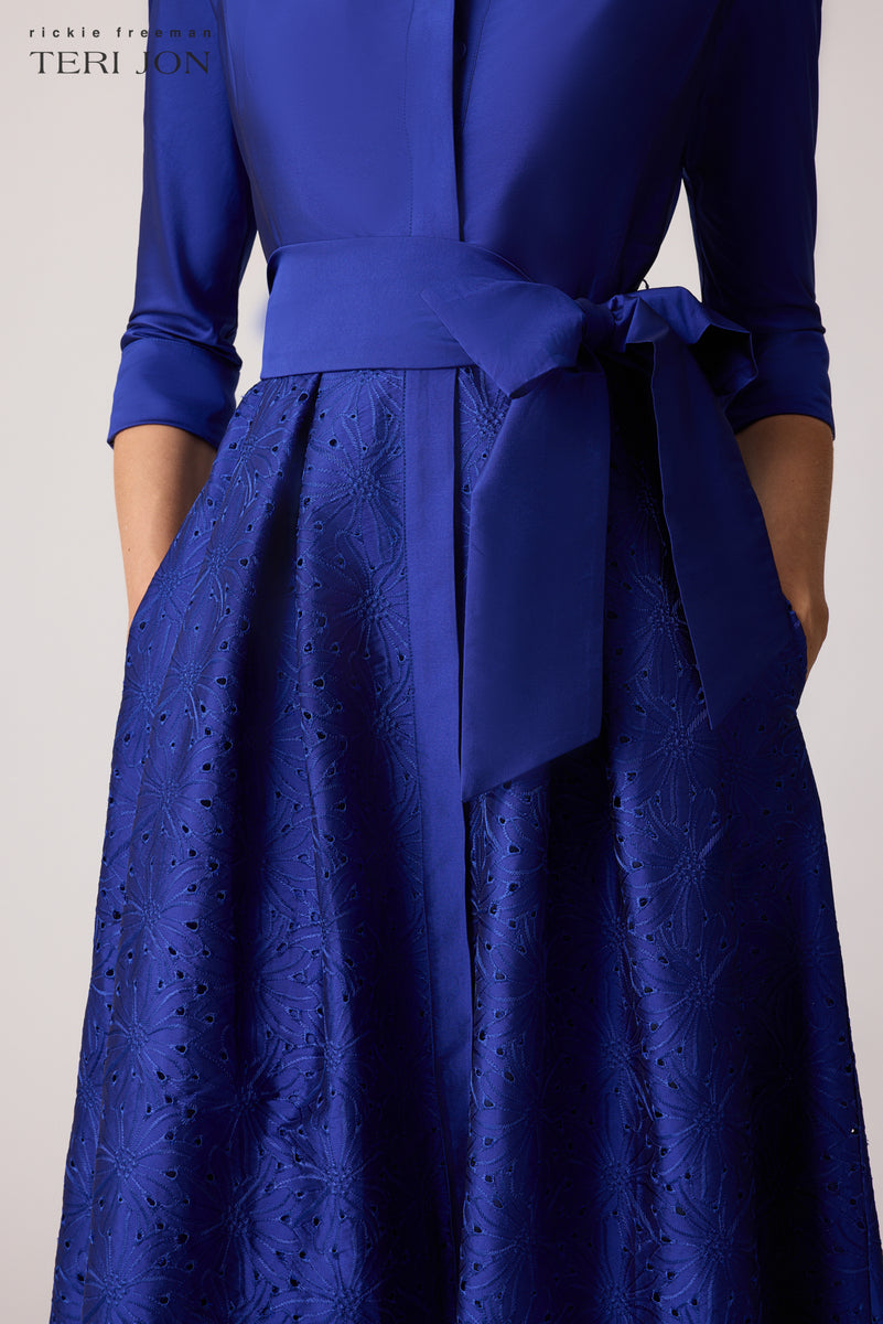 Gwynn Sleeveless Taffeta Dress - NEW