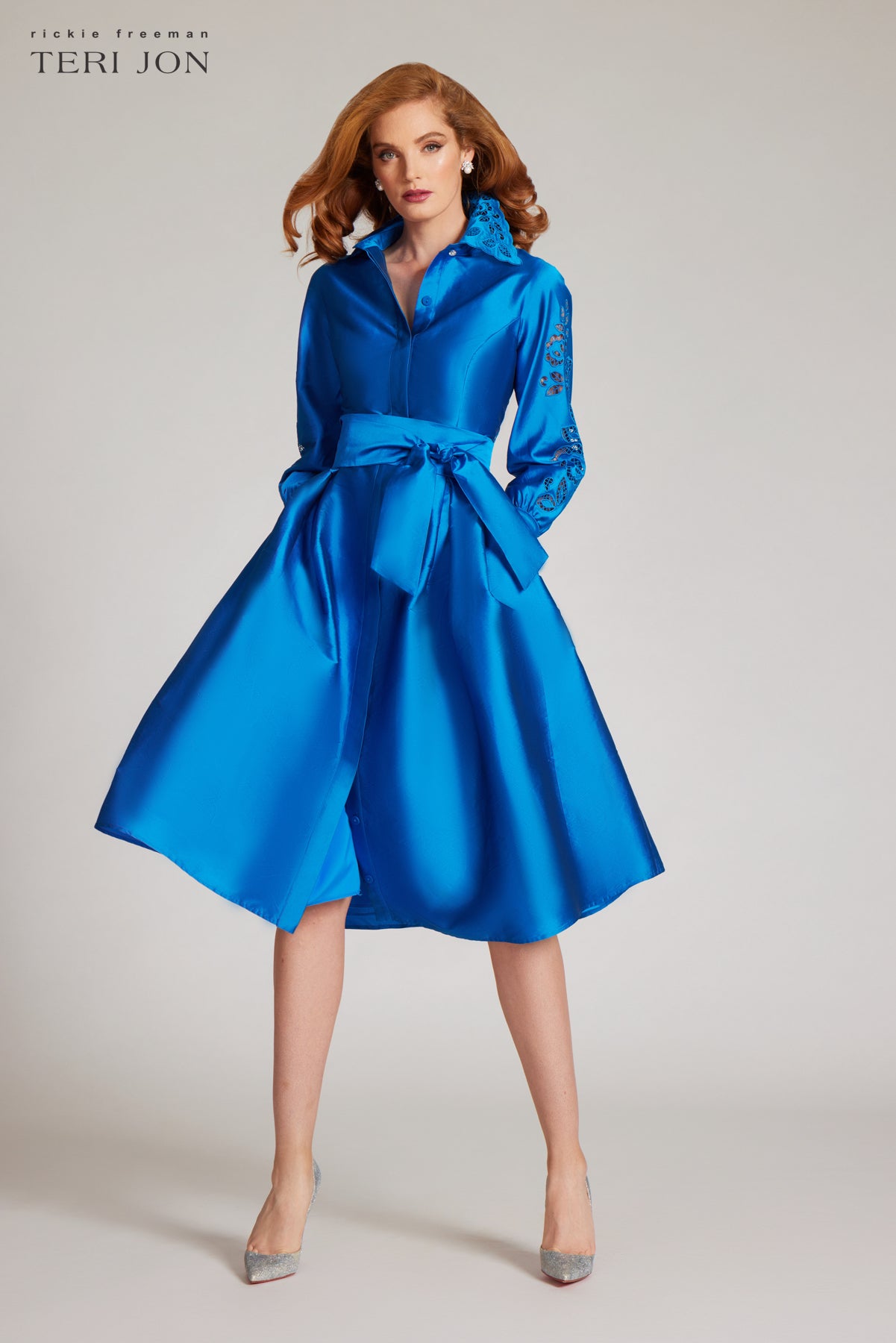 Teri jon blue dress hotsell