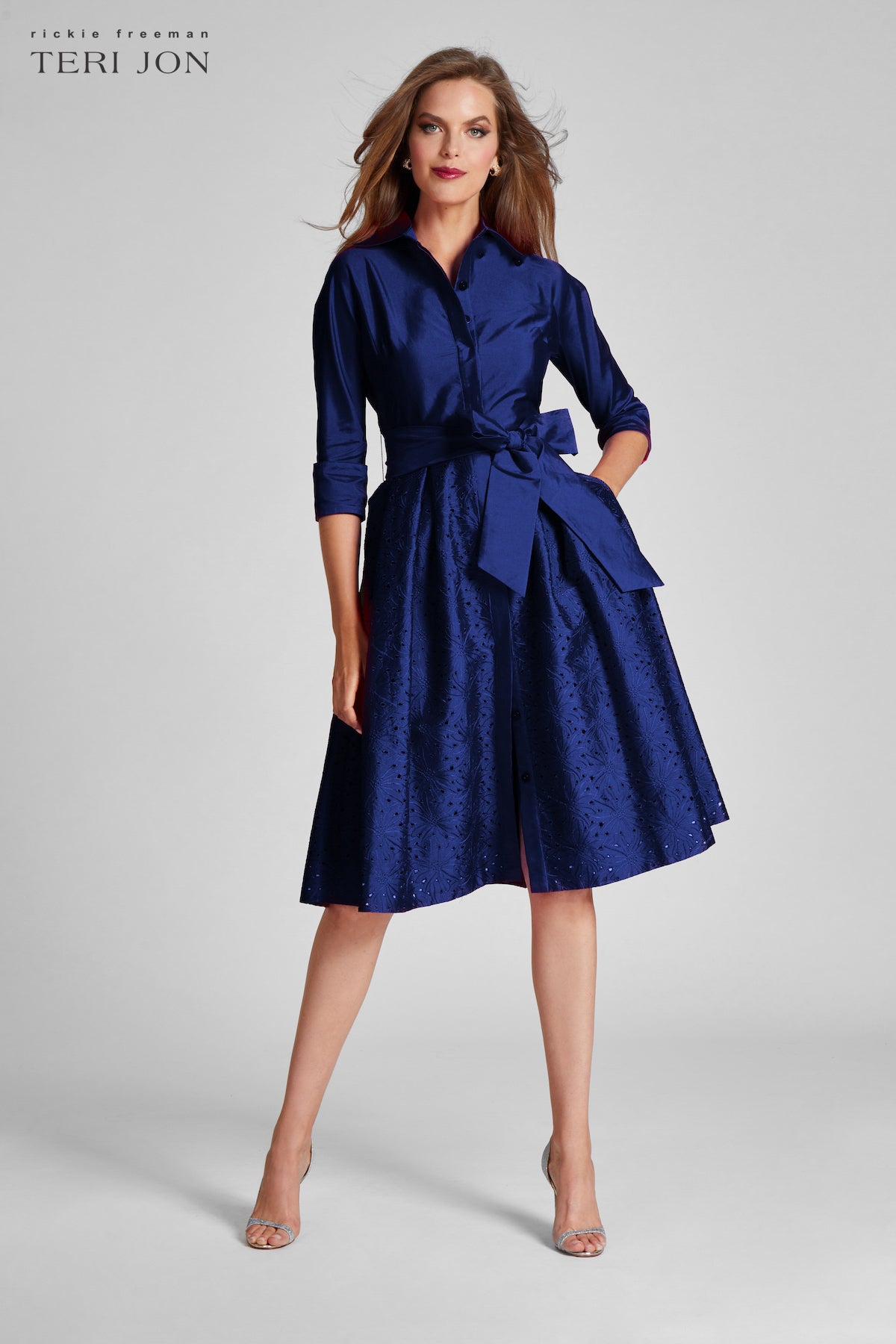 Full skirt shirt dress hotsell