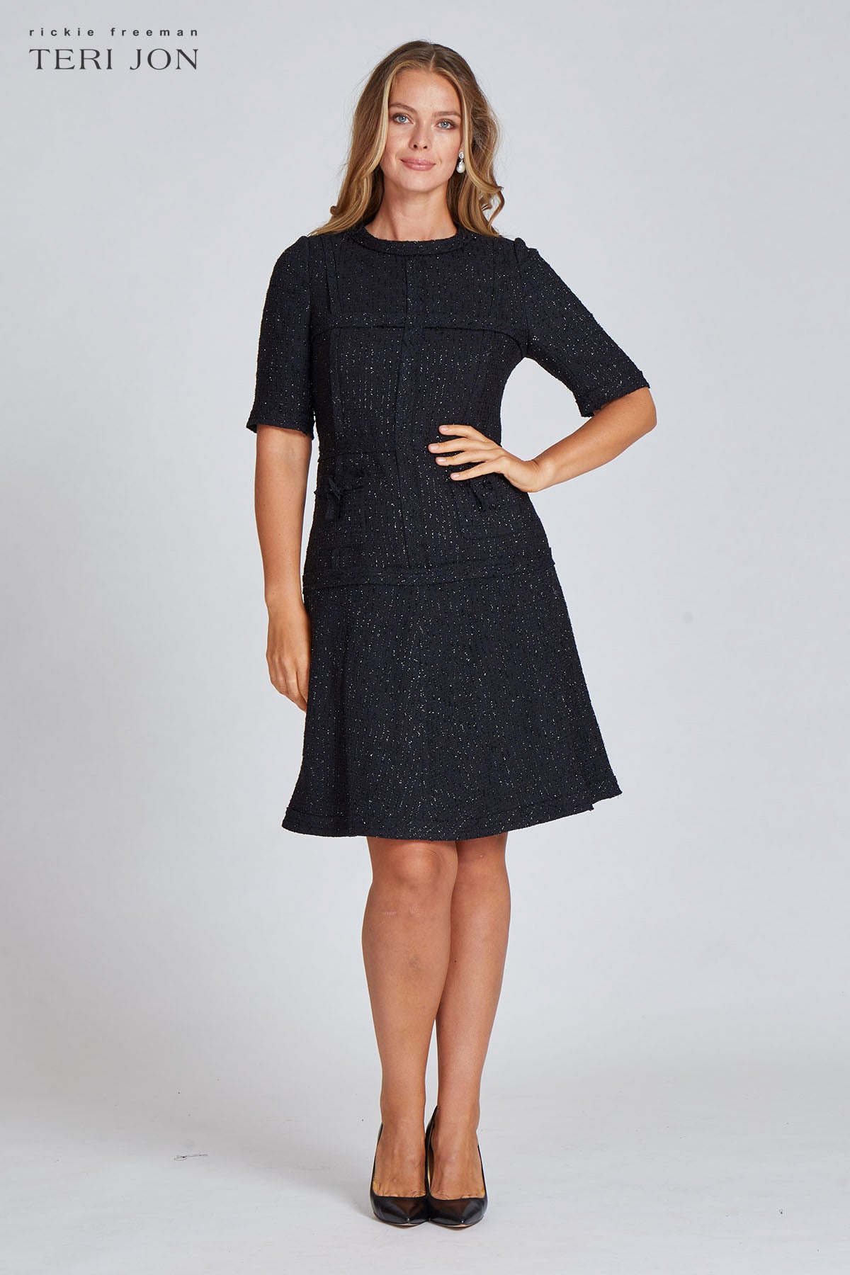 Teri jon on sale tweed dress