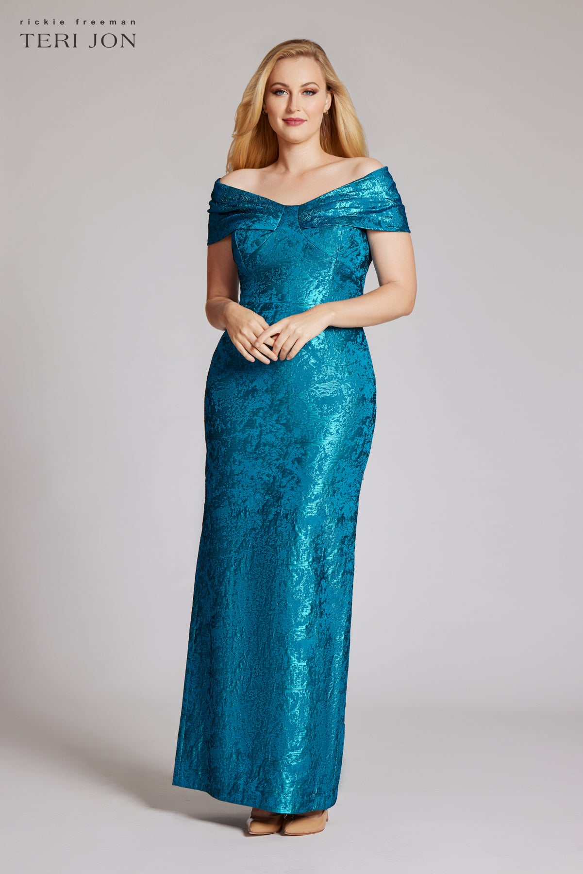 Color_Teal plus size image