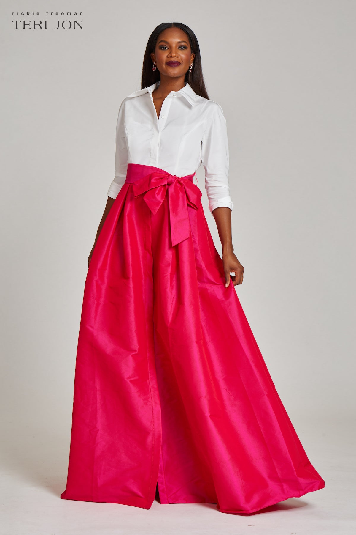 Buy Siddartha Tytler Green Heavy Taffeta High Low Ball Gown Skirt Online |  Aza Fashions