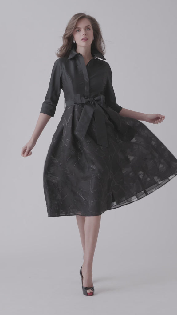 Black shirtwaist dress shop