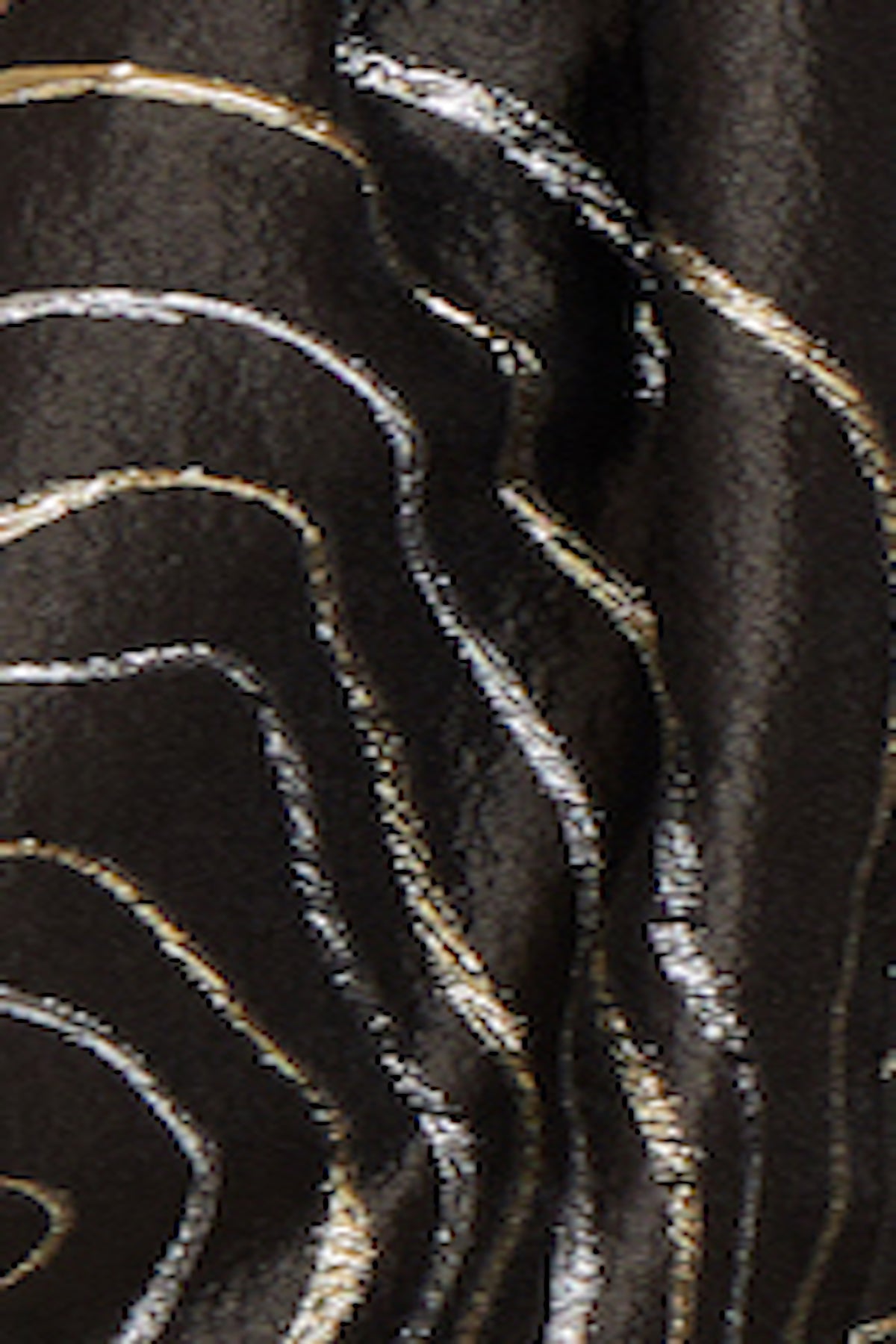 Jacquard Shirtdress Gown